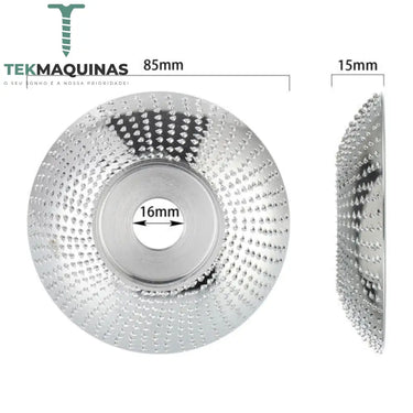 Disco Lixador De Madeira Extremamente Abrasivo Rebarbadora