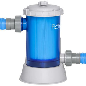 Bomba de filtro de cartucho transparente Flowclear