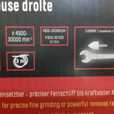 Esmerilhadeira Reta Parkside Pgs 500 A1 Watts B-Ware