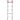 Escada telescópica FlexLine 260 264 cm alumínio