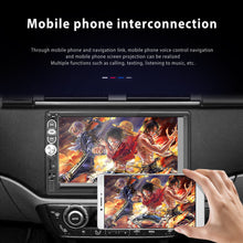 Carregar imagem no visualizador da galeria, Rádio de automóvel 1DIN 7&quot; Apple CarPlay/Android Auto FM Bluetooth USB touchscreen
