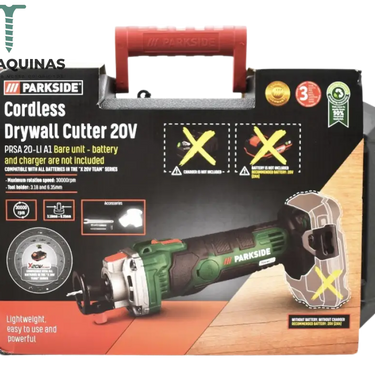 Fresadora De Corte Recarregável Parkside 20 V Prsa 20-Li A1 Sem Bateria E Carregador B-Ware
