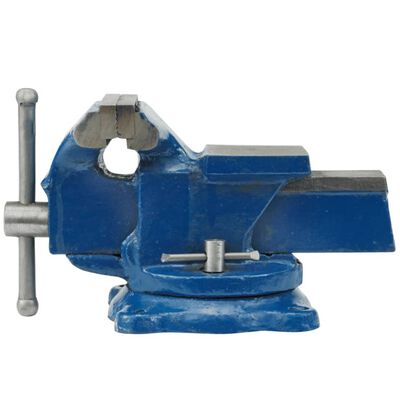 Torno de bancada com base giratória 125 mm