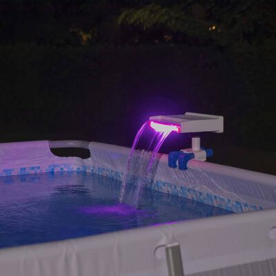 Cascata relaxante com luzes LED