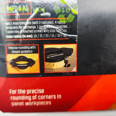 Gabaritos De Roteamento Alumínio Parkside Para Roteadores »Pafo 6 A1« B-Ware