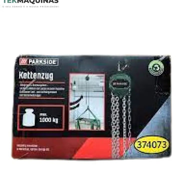 Guincho Manual De Corrente Parkside Pkz 1000 A1 Com Sistema Freio B-Ware