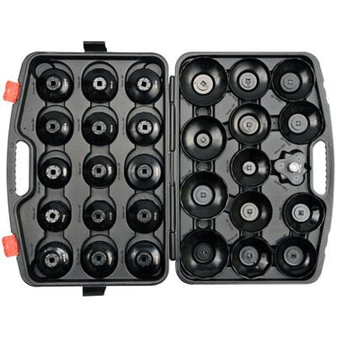 Conjunto de chaves para filtros de óleo tipo copo 30 pcs