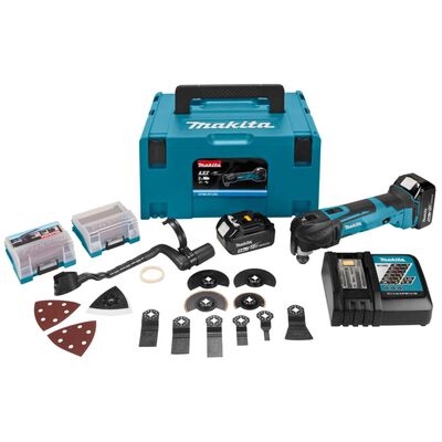 Makita Multiferramenta sem fio 18 V azul e preto