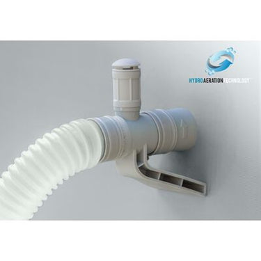 Conjunto estrutura de piscina premium formato prisma 366x76 cm