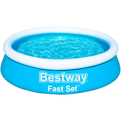 Fast Set Piscina insuflável redonda 183x51 cm azul