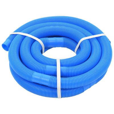 Mangueira de piscina com braçadeiras azul 38 mm 6 m