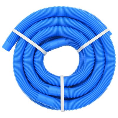 Mangueira de piscina com braçadeiras azul 38 mm 6 m