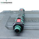 Kit Mini Rebarbadora 20V Retificadora Com Extensão Parkside Pmbsa 20-Li A1 Sem Bateria E Carregador