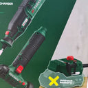 Kit Mini Rebarbadora 20V Retificadora Com Extensão Parkside Pmbsa 20-Li A1 Sem Bateria E Carregador