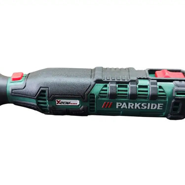 Kit Mini Rebarbadora 20V Retificadora Com Extensão Parkside Pmbsa 20-Li A1 Sem Bateria E Carregador