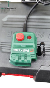Kit Mini Rebarbadora 20V Retificadora Com Extensão Parkside Pmbsa 20-Li A1 Sem Bateria E Carregador