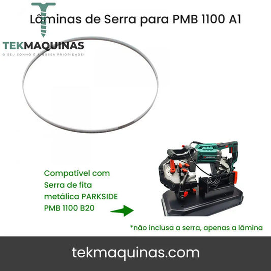 Lâminas De Serra Para Pmb 1100 A1 Serra Fita Metálica Parkside »Pmb B20 B-Ware