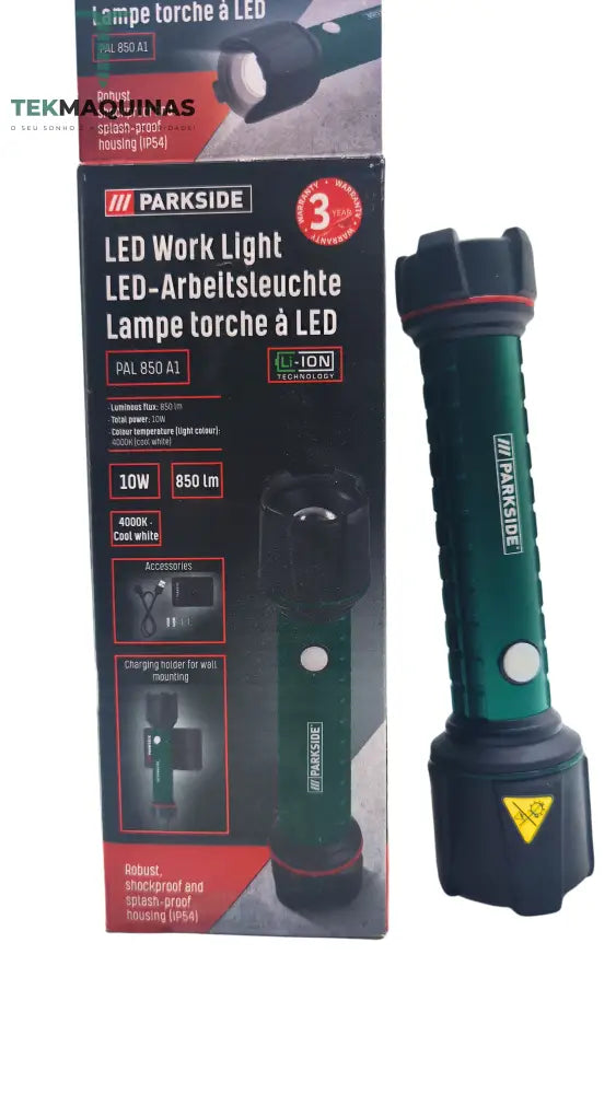 Lanterna De Trabalho Parkside »Pal 850 A1« Com Bateria 10 W Led B-Ware