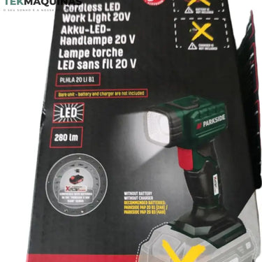 Lanterna Parkside 20V Ajustavel (Novo Modelo 2023) B-Ware