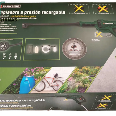 Lavadora De Alta Pressão Sem Fio Parkside® 20V »Pdra 20-Li B2 Novo Modelo B-Ware