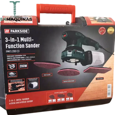 Lixadeira Multifuncional Parkside® 3 Em 1 Pmfs 200 C3 B-Ware