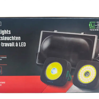 Luz De Trabalho Dupla Parkside 300Lm B-Ware