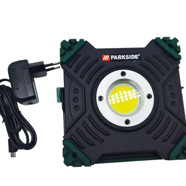 Luz De Trabalho Led Bateria Parkside Com Luz Intermitente B-Ware