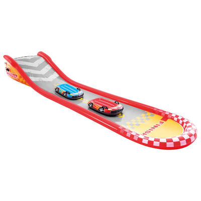 Escorrega estilo pista de carros Racing Fun Slide 561x119x76 cm