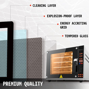 Forno de 4  pizza  profissional  4500w