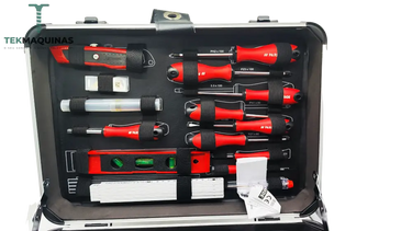 Mala De Ferramentas Parkside 128 Peças Estável
