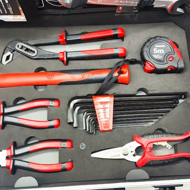 Mala De Ferramentas Parkside 128 Peças Estável