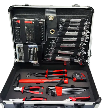 Mala De Ferramentas Parkside 128 Peças Estável