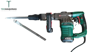 Martelo Demolidor Parkside 1300 Watts Com Caixa Cinzel Pontiagudo E Plano B-Ware