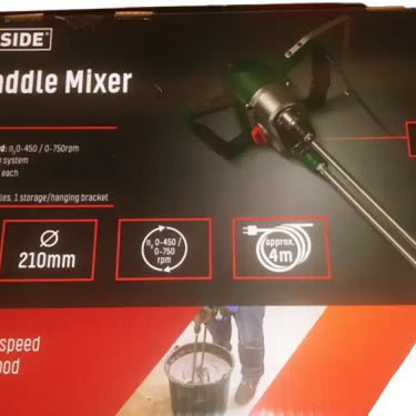 Mexedor Duplo Parkside® »Pdrw 1800 A1« Watt Com Sistema De Liberação Rápida B-Ware