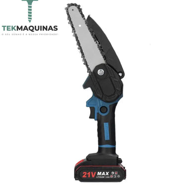 Mini Motosserra 8 Polgadas A Bateria 2X Incluido E Carregador