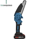 Mini Motosserra 8 Polgadas A Bateria 2X Incluido E Carregador