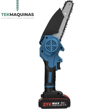 Mini Motosserra 8 Polgadas A Bateria 2X Incluido E Carregador