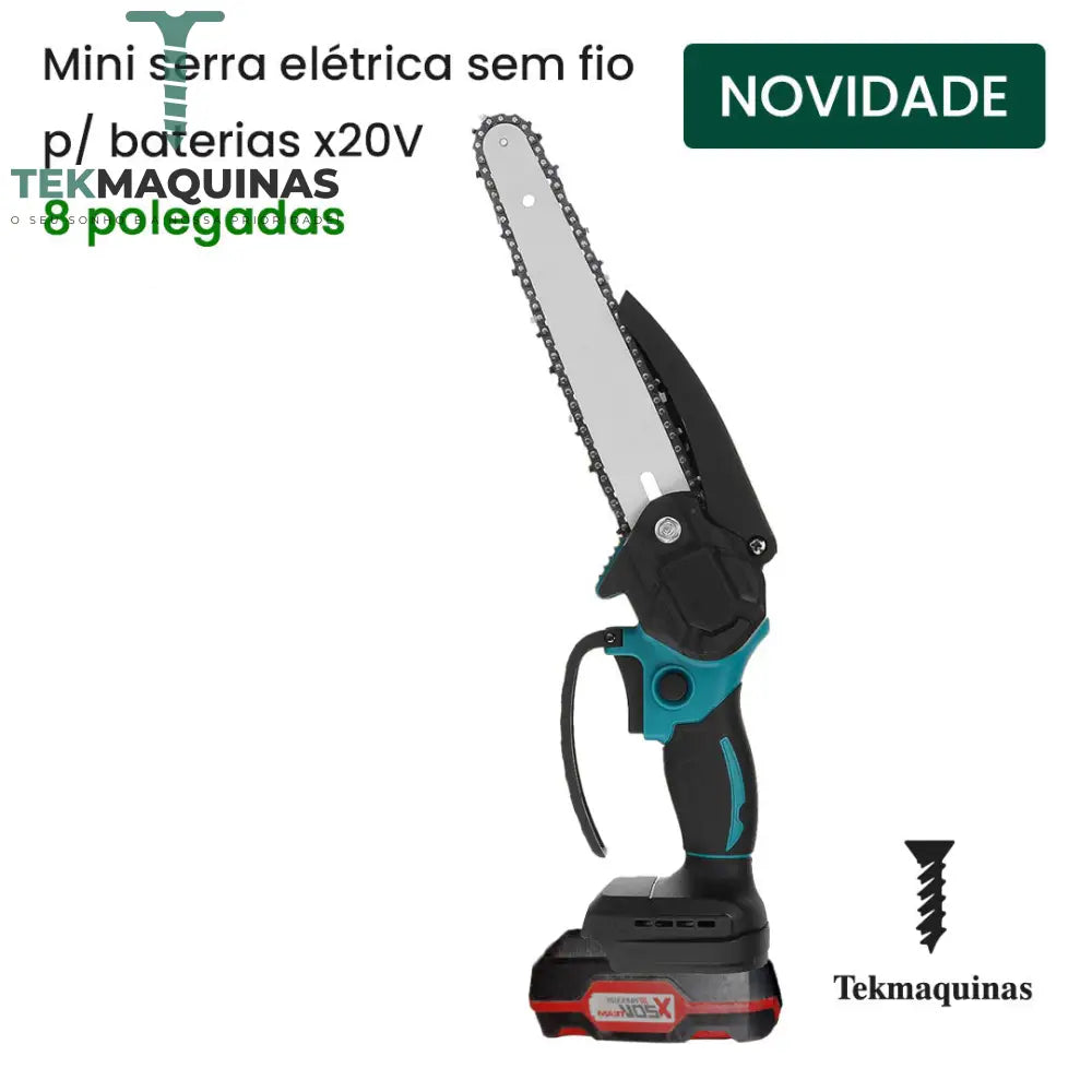 Mini Serra Elétrica Sem Fio P/ Baterias 20V 6 Polegadas