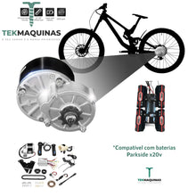 Cargar imagen en el visor de la galería, Motor Eletrico Para Varias Bicicleta Carro Trotinet Kart Etc Para Baterias X20V Parkside
