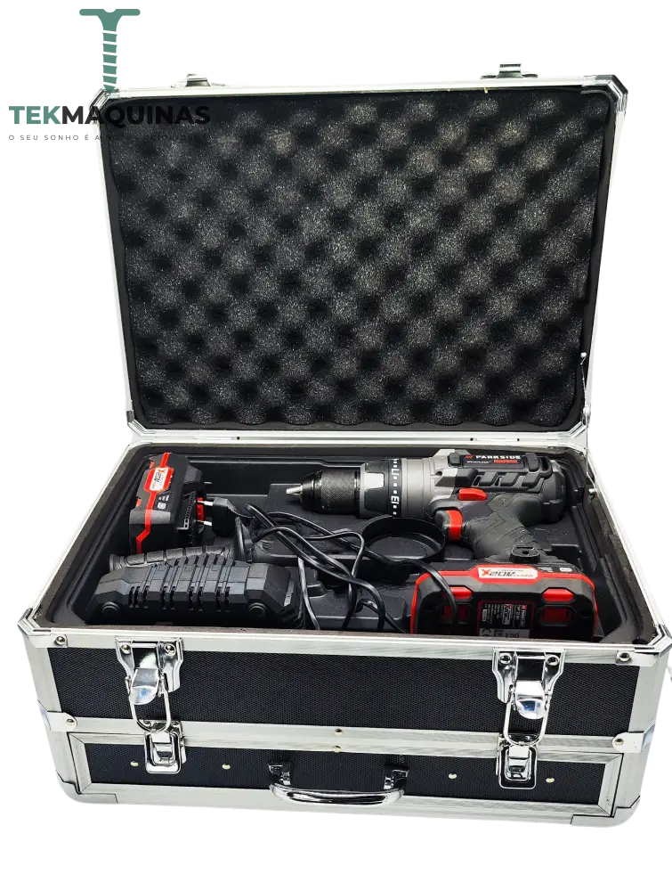 Parkside Performance 20 V Conjunto Furadeira De Percussão »Psbsap 20-Li B3« Com Baterias E