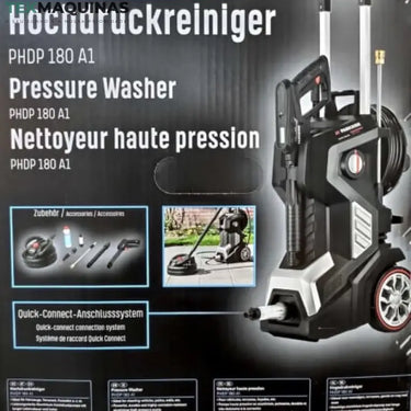 Parkside Performance Lavadora De Alta Pressão Phdp 180Bar Maquina Lavar A Pressao