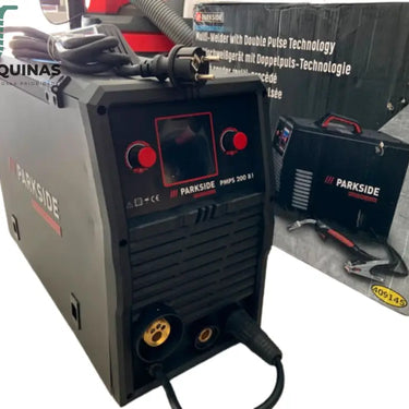 Parkside Performance Mig Tig Eletrodo Máquina De Solda Por Pulso »200A Pmps 200« Display Lc Com Alça
