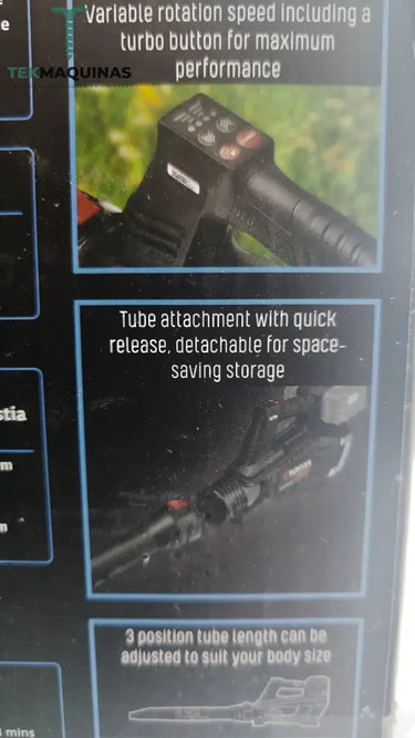 Parkside Performance Soprador De Folhas Turbina Sem Fio 40 V »Pptlba 40-Li A1 B-Ware