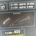 Parkside Performance Soprador De Folhas Turbina Sem Fio 40 V »Pptlba 40-Li A1 B-Ware