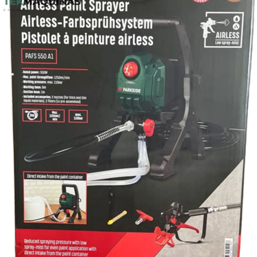 Pistola De Airless Spray Parkside Airless »Pafs 550 A1« 550W 110 Bar B-Ware