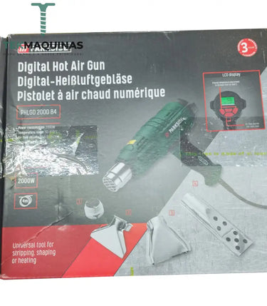 Pistola De Ar Quente Digital Com Ecrã Parkside »Phlgd 2000 B4« W B-Ware