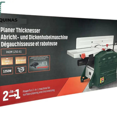 Plaina E Desengrossadora Parkside® Padm 1250 ( Versao 2023 ) B-Ware