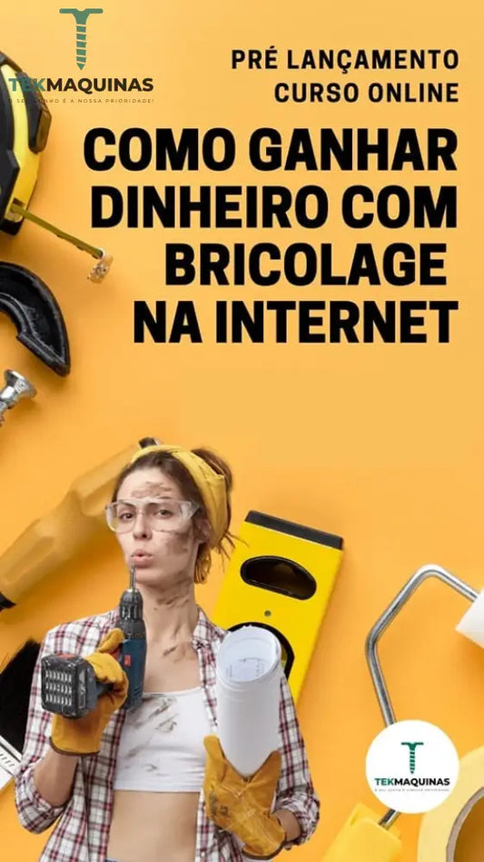 (Pre Venda). Black Friday So Hoje Curso Como Ganhar Dinheiro Com Bricolage Na Internet (Ler