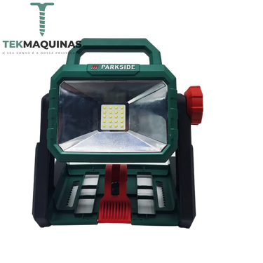 Projetor Luz Led Led Sem Fio Parkside 20V Plsa 20-Li A1 (Sem Bateria E Carregador) B-Ware