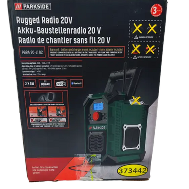 Rádio De Parkside® Pabr 20-Li A1 B-Ware
